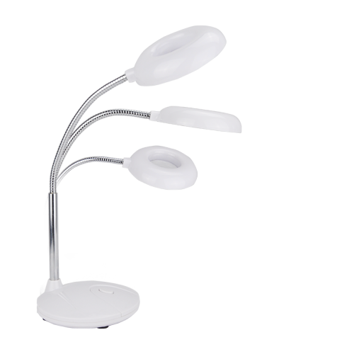modern LED mini table/desktop magnifying lamp